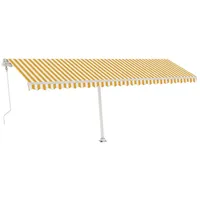 VidaXL Automatische Markise mit LED & Windsensor 600x350 cm