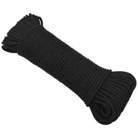 VidaXL Bootsseil Schwarz 5 mm 100 m Polypropylen Seil