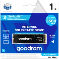 GoodRam SSD M.2 2280 RETAIL (1000 GB, M.2 2280),