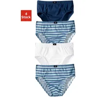 H.I.S. H.I.S Slip, (Packung, 4 St.), cooler uni-Streifen-Mix H.I.S