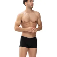 MEY Dry Cotton Boxershorts schwarz S 2er Pack