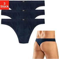 H.I.S. String blau XXL 3er Pack