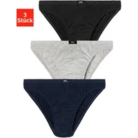 H.I.S. H.I.S Slip in marine, grau-meliert, schwarz), | Gr.: