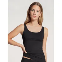 CALIDA Natural Comfort Tank Top Rounded Neck Schwarz L