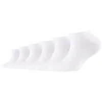 CAMANO Kinder Sneakersocken 6er Pack 27/30 white - 27-30