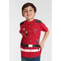 Kidsworld T-Shirt in rot | Gr.: 140/146