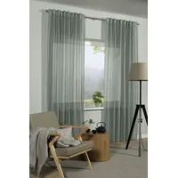 GARDINIA Gardine »GRS Schal Zen Silence mit Gardinenband«, (1
