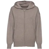 ELBSAND Strickjacke Damen taupe Gr.36/38