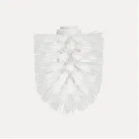 Möve WC-Reinigungsbürste MÖVE "Ersatzbürstenkopf Solid", weiß (snow), H:10cm, Reinigungsbürsten,