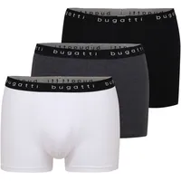 Bugatti Boxershorts »Berlin«, (Packung, 3 St., 3), mit Logo-Bund,