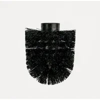 Möve WC-Reinigungsbürste MÖVE "Ersatzbürstenkopf Black Velvet", schwarz, H:10cm, Reinigungsbürsten,