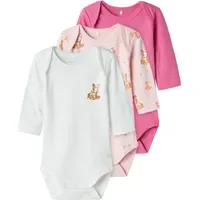 NAME IT 3er-Pack Strampler in IBIS ROSE | Gr.: