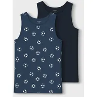 NAME IT NKMTANK TOP 2P DARK DENIM FOOTBALL NOOS