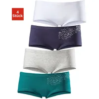 PETITE FLEUR Panty Packung, 4 Stk. tlg., mit Glitzerdruck