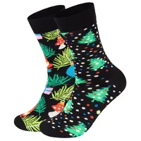Happy Socks Crew Socken – Weihnachts-Weihnachtsbaum und Ornamente –