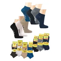 Wowerat Sneakersocken Sneaker Socken für Damen & Herren blau