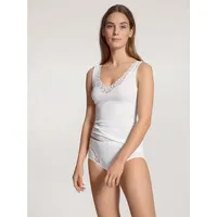 CALIDA Feminin Sense Top Weiß Baumwolle X-Small Damen