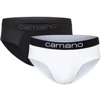 CAMANO Slip 2er Pack comfort in Weiß mix S