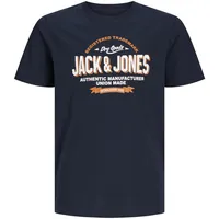 JACK & JONES Jungen T-Shirt JJELOGO Tee SS O-Neck