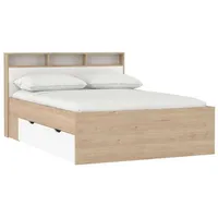 Andas Tvilum Bett 140x200cm Ikast Holzoptik Braun Eiche