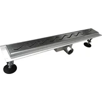 Stabilo-sanitär Edelstahl Duschrinne Yukon Ablaufrinne Bodenablauf 70 cm