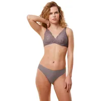 Triumph Damen Body Make-Up Illusion Lace Highleg Tai, Pigeon
