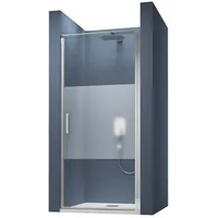 SoGood doporro Duschtür Nischentür dusche Duschabtrennung Duschkabine 90x195cm ESG-Sicherheitsglas