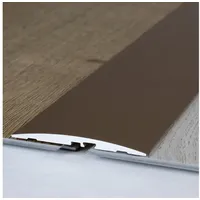 PROVISTON Übergangsprofil Aluminium eloxiert | Bronze Hell | Breite