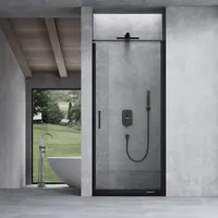 SoGood doporro Nischentür dusche Duschabtrennung Duschkabine 90x195 cm ESG-Sicherheitsglas
