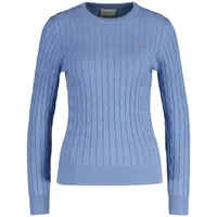 GANT Stretch Cable Pullover Clear Sky L