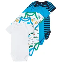 NAME IT Jungen Babybodys im 5er-Pack kurzärmelig 56