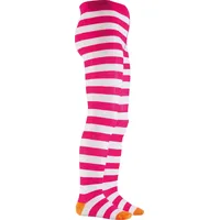 Playshoes Strumpfhose Unisex Kinder Strumpfhose, pink/weiß, 98/104