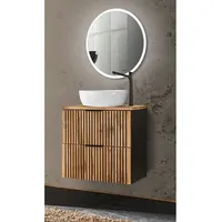 Lomadox 2-tlg. Anthrazit Eiche