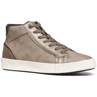 GEOX Damen D BLOMIEE G Sneaker, DK Taupe, 37
