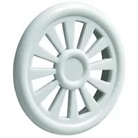Hettich - Lüftungsgitter rund ø 40 mm Kunststoff, 4