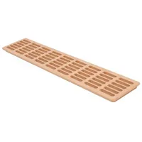 MS Beschläge Lüftungsgitter Massivholz-Gitter Türgitter Holzgitter 550x100mm