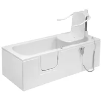 HAK Badewanne mit Tür/Seniorenbadewanne 169,5x70cm Ausführung Links