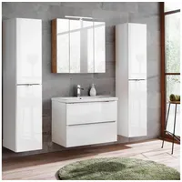 Lomadox TOSKANA-56 4-tlg. Weiß