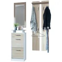 Vladon Loret V2 Garderobe 140 x 23 x 200