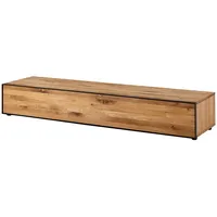 MASSIVMOEBEL24.DE Lowboard Wildeiche 200x53x32 natur geölt STARNBERG #13)