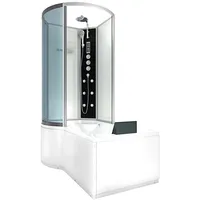 AcquaVapore Kombination Badewanne Dusche K50-R03 Duschtempel 100x170