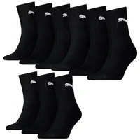 Puma Short Crew Sportsocken 9-Pack schwarz 47-49