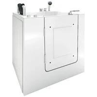 AcquaVapore AquaVapore Sitzwanne mit Tür 100 x 78 cm