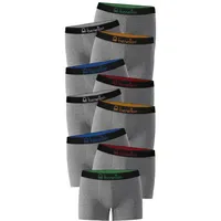 BENETTON Boxershorts grau XL 10er Pack