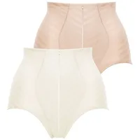 FELINA 2er Pack Panty in champagner sand | Gr.: