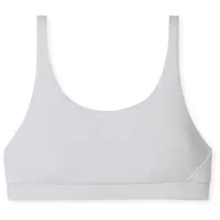 SCHIESSER Bustier Pure Rib in Weiß | Gr.: 38