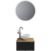 Pelipal Serie 6915 2-tlg. Schwarz Matt/Eiche