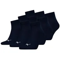 Puma UNISEX QUARTER PLAIN 3P in 321 - navy