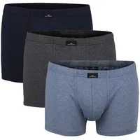 Götzburg Boxershorts 3er Pack Blau / Grau L