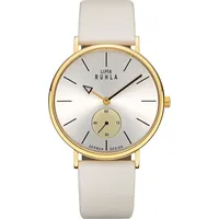 UMR Ruhla Style Quarz Damen Uhr - schlichtes beiges
